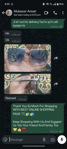 IMPORTED SOUQ customer feedback screenshot 6